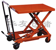 手動(dòng)液壓平臺(tái)車